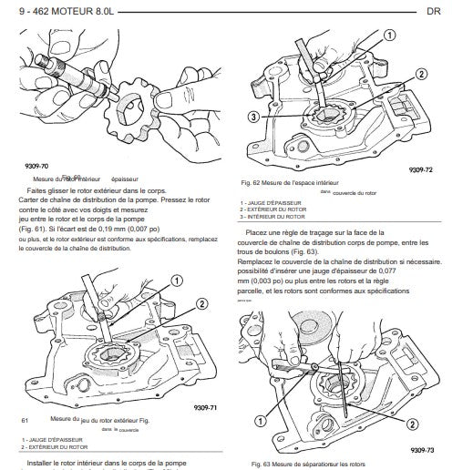 Manuel d'atelier Dodge RAM 2003 français Docautomoto