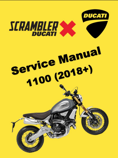 Manuel d'atelier Ducati 1100 Scrambler 2018 Docautomoto