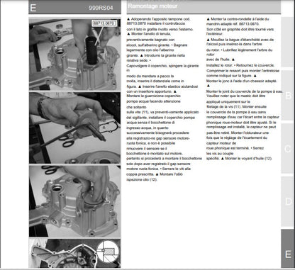 manuel d'atelier Ducati 999 RS04 français Docautomoto