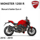 Manuel d'atelier Ducati Monster 1200 R 2016 français { Docautomoto