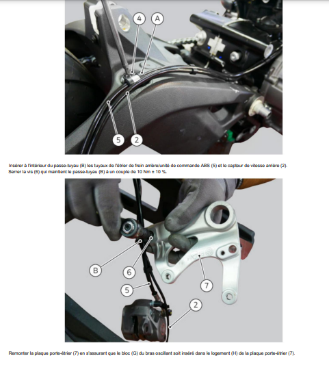 Manuel d'atelier Ducati Monster 937 Plus 2022 français Docautomoto