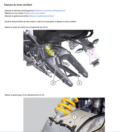 Manuel d'atelier Ducati Multistrada Enduro 1200 E4 2016 français Docautomoto
