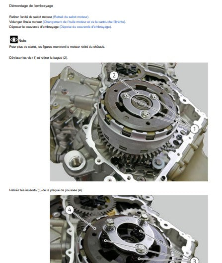 Manuel d'atelier Ducati Multistrada V4 Pikes Peak 2022 2024 français Docautomoto