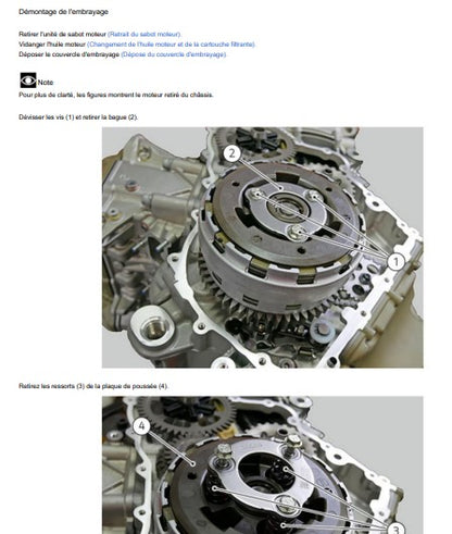 Manuel d'atelier Ducati Multistrada V4 Pikes Peak 2022 2024 français Docautomoto