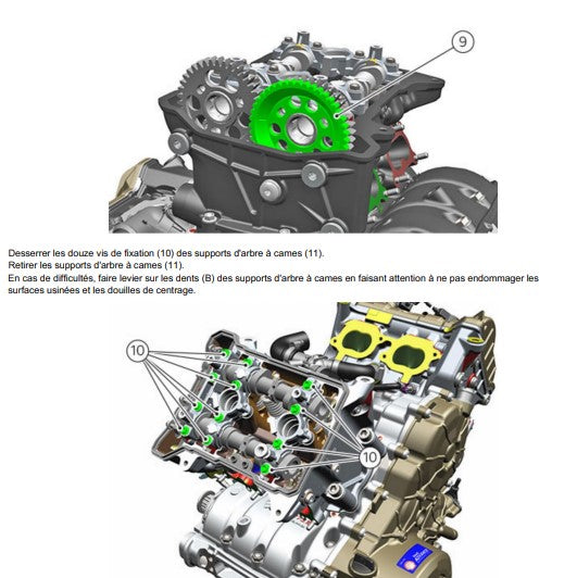 Manuel d'atelier Ducati Multistrada V4 Pikes Peak 2022 2024 français Docautomoto