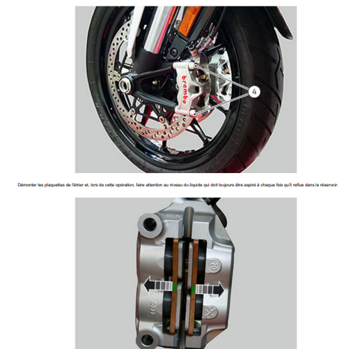 Manuel d'atelier Ducati Multistrada V4 V4S 2021 français Docautomoto