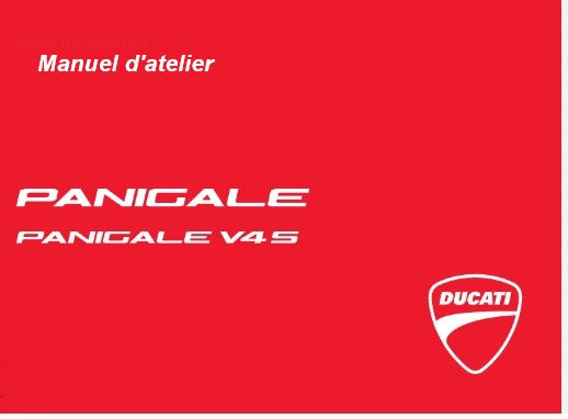 Manuel d'atelier Ducati Panigale V4 V4S 2018 français { Docautomoto