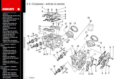 manuel d'atelier Ducati SBK 1098R Bayliss français Docautomoto
