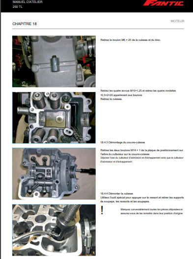 Manuel d'atelier Fantic TL 250 2020 pdf français { {{ Docautomoto }}