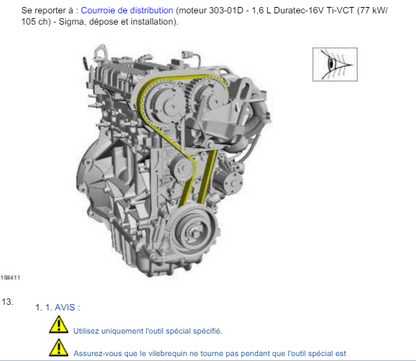Manuel d'atelier Ford B-MAX 2012 2017 pdf français { {{ Docautomoto }}