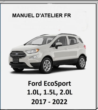 Manuel d'atelier Ford Ecosport 2017 2022 français Docautomoto