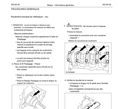 Manuel d'atelier Ford Focus 2002 en français { {{ Docautomoto }}