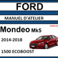 Manuel d'atelier Ford Mondeo 2014 MK5 français { Docautomoto