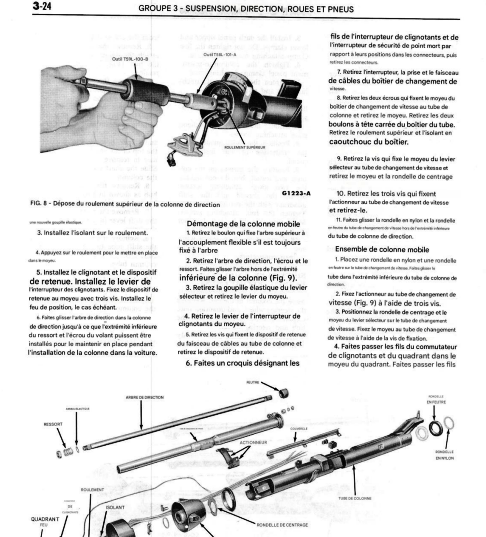 Manuel d'atelier Ford Mustang 1965 français { {{ Docautomoto }}