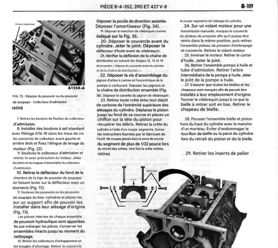 Manuel d'atelier Ford Mustang 1965 français { {{ Docautomoto }}