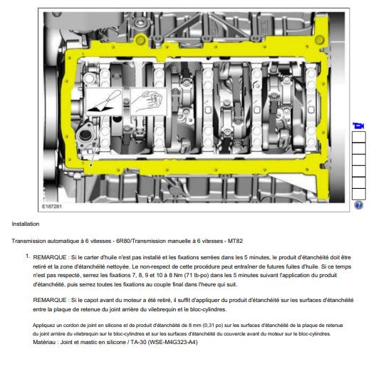 Manuel d'atelier Ford Mustang V8 2016 français Docautomoto
