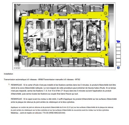 Manuel d'atelier Ford Mustang V8 2016 français Docautomoto