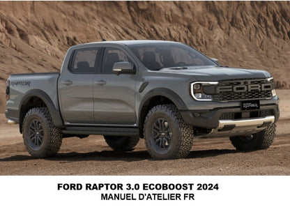 Manuel d'atelier Ford Raptor 2024 3.0 ecoboost français