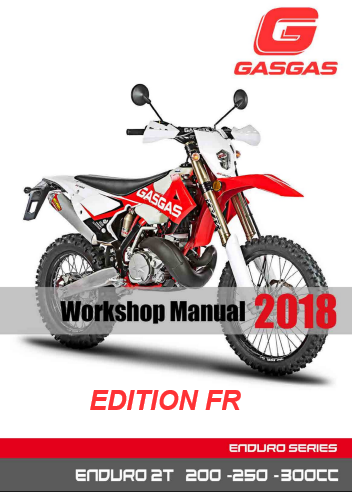 Manuel d'atelier GasGas enduro 200 250 300 2018 français { {{ Docautomoto }}