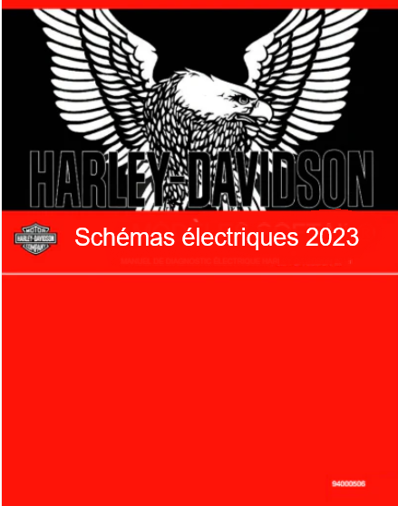 Manuel d'atelier électrique Harley Davidson 2023 Docautomoto