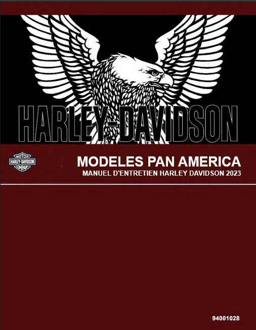 Manuel d'atelier Harley Davidson Pan America 2023 français