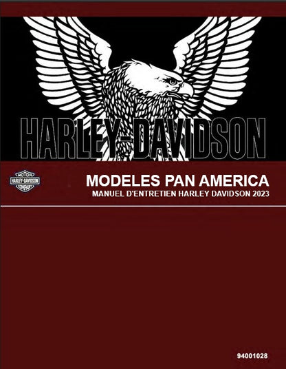 Manuel d'atelier Harley Davidson Pan America 2023 français