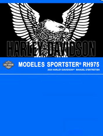Manuel d'atelier Harley Davidson Sportster RH 975 2024 français Docautomoto