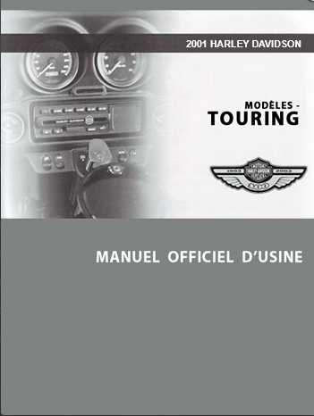 Manuel d'atelier Harley Davidson Touring 2001 français