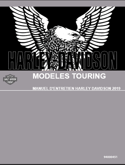Manuel d'atelier Harley Davidson Touring 2019 français 