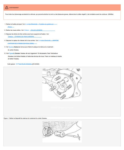 Manuel d'atelier Harley Davidson Trike 2019 français