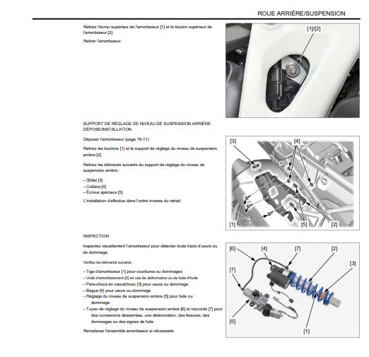 Manuel d'atelier Honda Africa Twin 1100 2021 français Docautomoto