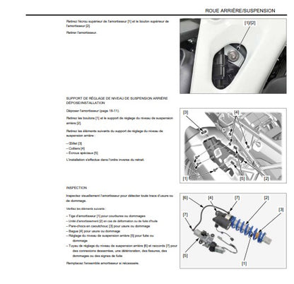 Manuel d'atelier Honda Africa Twin 1100 2021 français Docautomoto