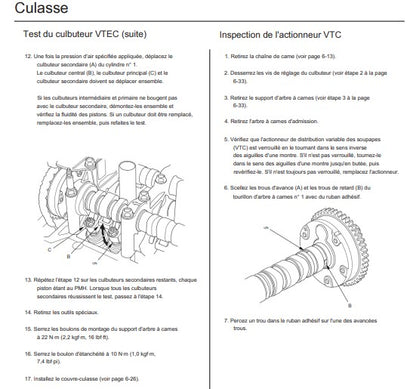 Manuel d'atelier Honda Accord 2009 français { {{ Docautomoto }}