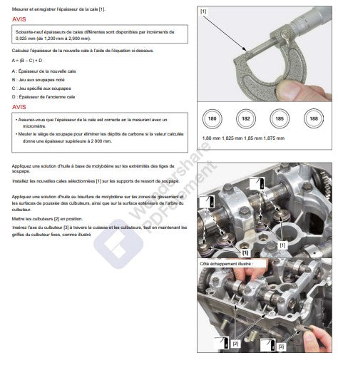 Manuel d'atelier Honda CB 500 F 500 X 2023 français Docautomoto
