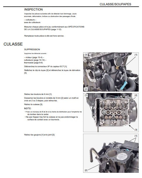 Manuel d'atelier Honda CB500F CBR500R 2024 français Docautomoto