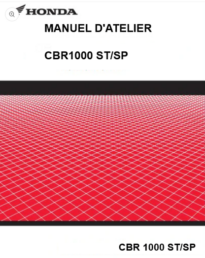 Manuel d'atelier Honda CBR 1000 ST SP 2020 français Docautomoto