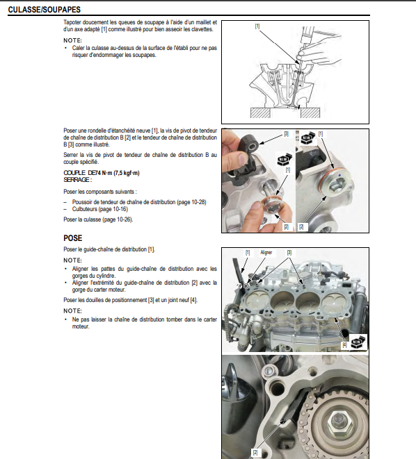 Manuel d'atelier Honda CBR 1000 ST SP 2020 français Docautomoto