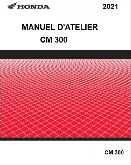 Manuel d'atelier Honda CM300 Rebel 2021 français