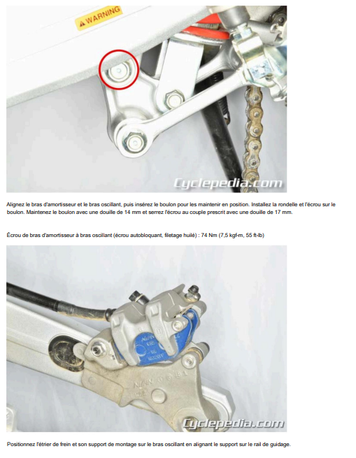 Manuel d'atelier Honda CRF 300 Rally  2021 2024 français