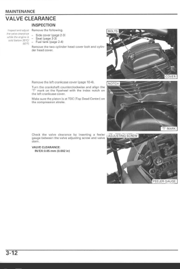 manuel d'atelier Honda CRF 80 CRF 100 2004 2013 { {{ Docautomoto }}