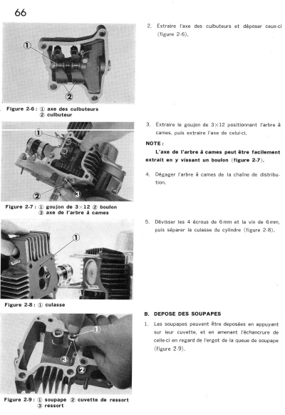 Manuel d'atelier Honda P50 1968 français Docautomoto