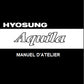 Manuel d'atelier Hyosung 125 Aquila français { Docautomoto