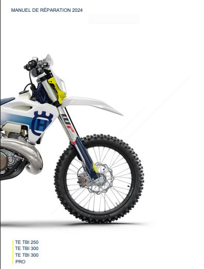 Manuel d'atelier Husqvarna 250 300 TBI 2024 français Docautomoto