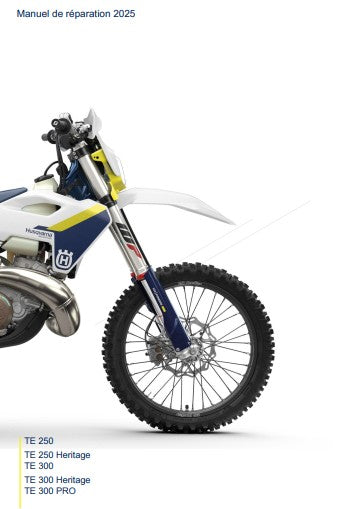 Manuel d'atelier Husqvarna 250 300 TBi 2025 français Docautomoto