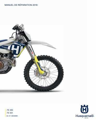 manuel d'atelier Husqvarna FC 450 501 2018 français { {{ Docautomoto }}