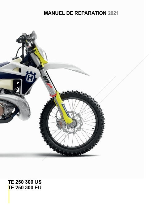 Manuel d'atelier Husqvarna TE250i TE300i 2021 français Docautomoto