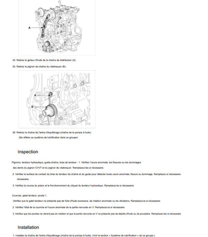 Manuel d'atelier Hyundai IX35 2011 français Docautomoto