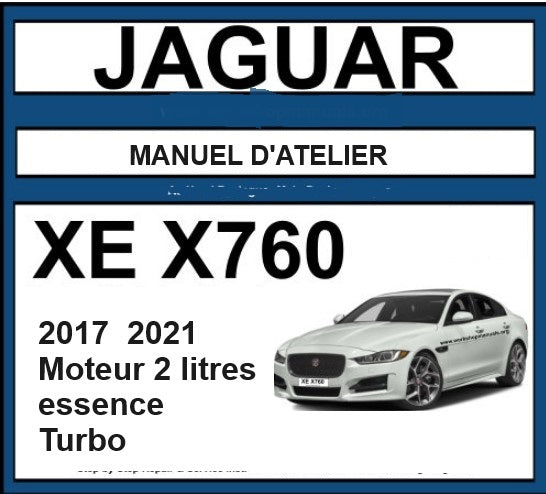 manuel d'atelier Jaguar XE 2017 2021 français Docautomoto