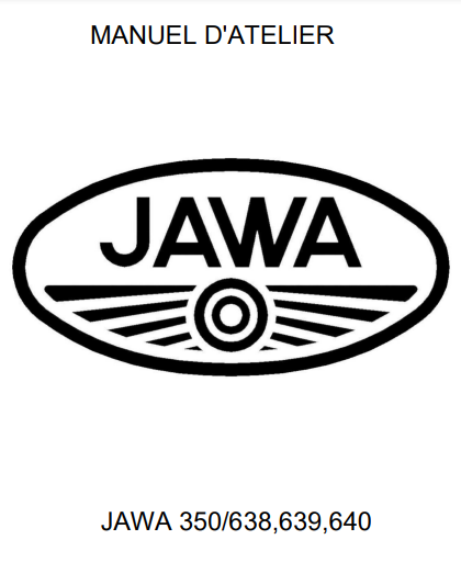 Manuel d'atelier Jawa 350 Twin 2004 français Docautomoto
