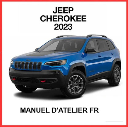 Manuel d'atelier Jeep Cherokee 2023 français Docautomoto